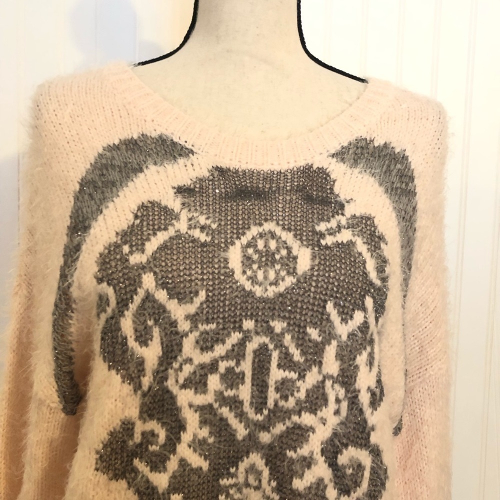 I JEANS by BUFFALO Blush Pink Sweater - Picture 2 of 6
